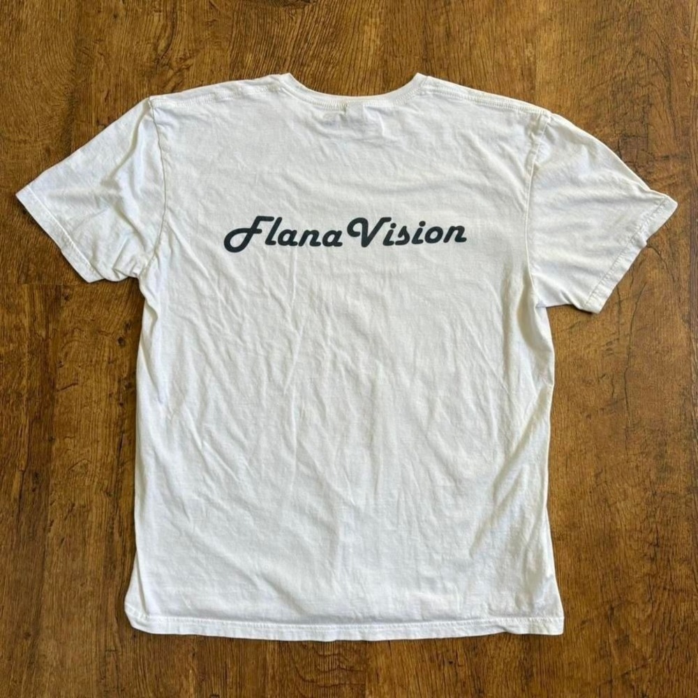 83. preloved white Flana Vision t-shirt